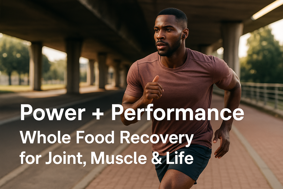 Power + Performance: Whole Food Recovery for Joint, Muscle & Life