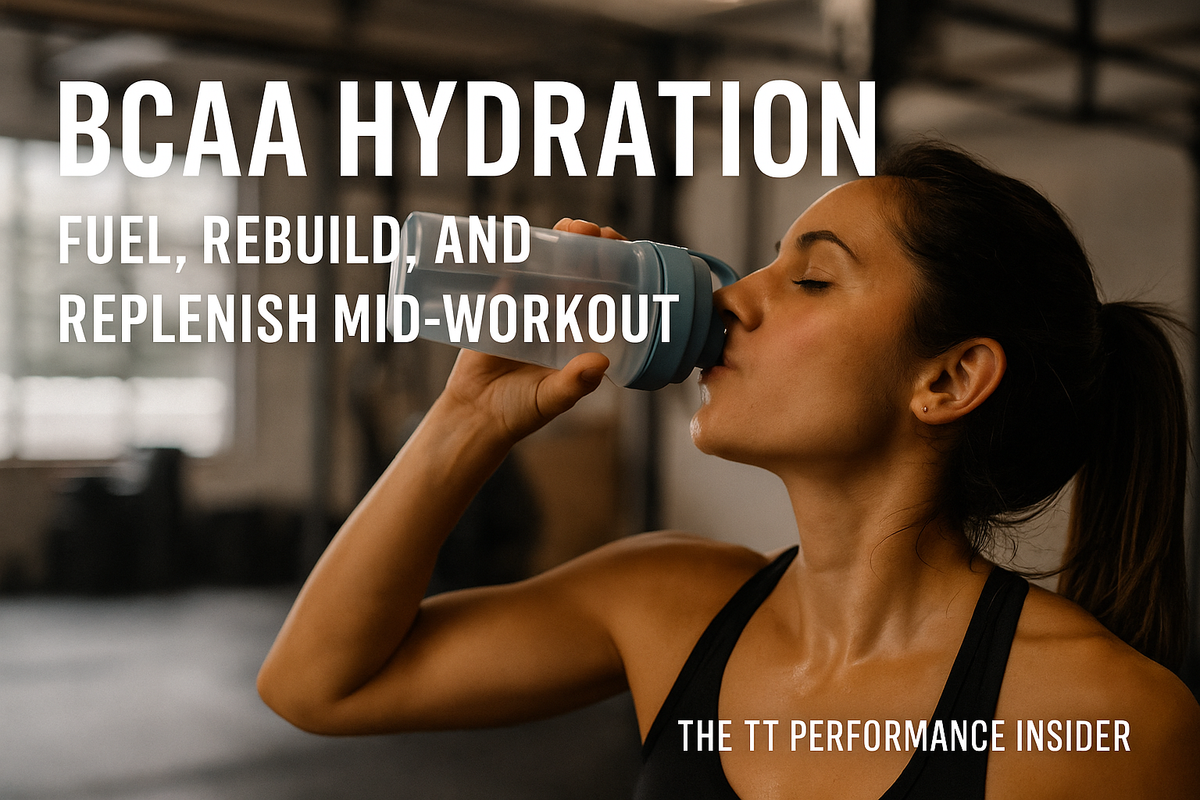BCAA Hydration: Fuel, Rebuild, and Replenish Mid-Workout