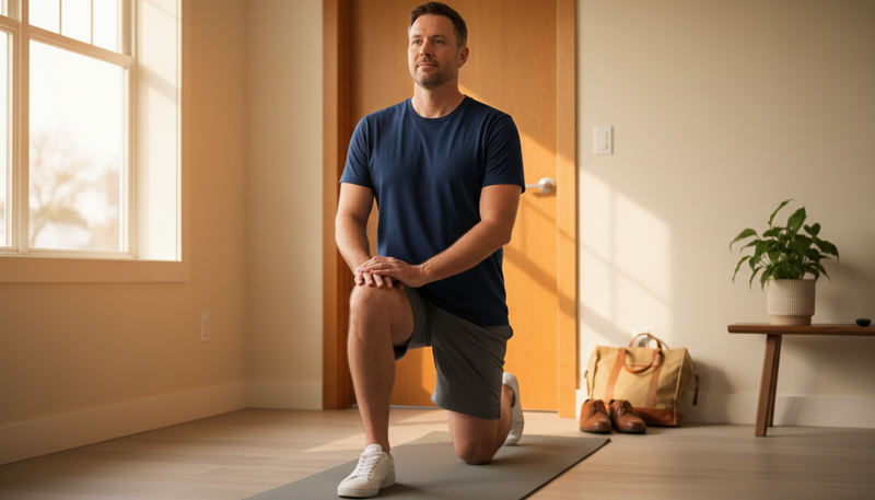 Sitting All Day: Resetting Hips and Back Before Training