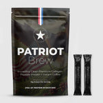 TimTam Patriot Brew Collagen Peptide Protein Coffee Blend
