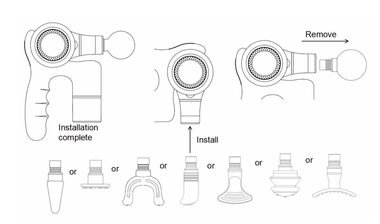 Power Massager v3.0 Deep Tissue Massage Gun