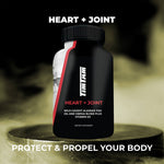 Supplement bottle labeled 'Heart + Joint' 