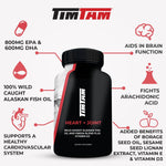 TimTam Heart + Joint Omega Fish Oil & Vitamin D3 Blend